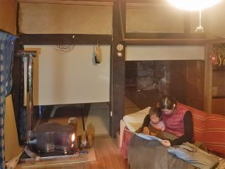 薪ストーブはあたたかい