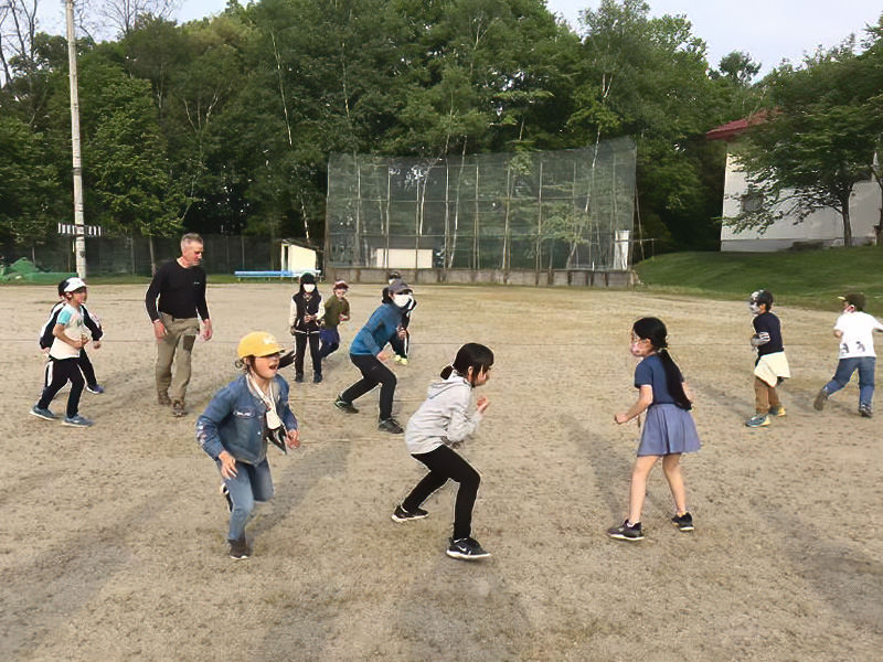 写真｜英語で野外活動