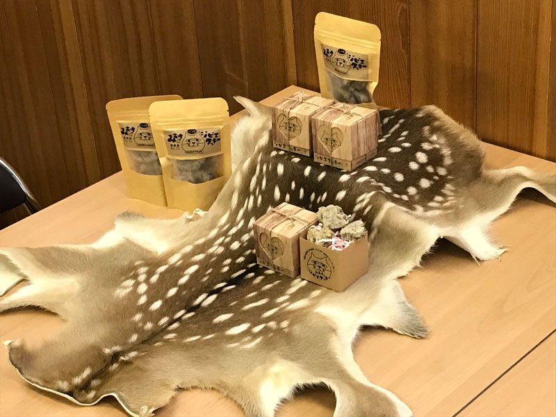 特産品ジビエクッキー